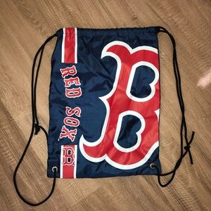 red sox drawstring bag